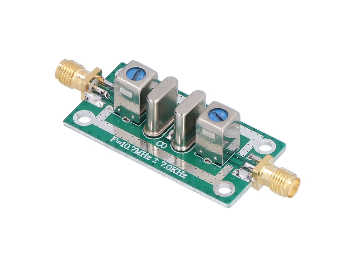 Filtro Pasabanda de Cristal Rf de 10.7mhz ±7khz Filtro de Banda Angosta para Instrumentos Especiales