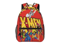 Mochila X Men E180 Para Escola E Trabalho, Leve E À Prova Dágua, Mochila Estilosa Para Estudantes E Adultos O180 Olysi Shop