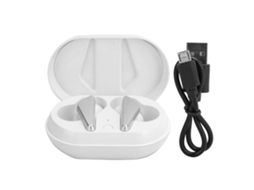 Fone TWS Air3 Mali Bluetooth 5.0 Sem Fio com Controle Táctil, Hifi e Caixa de Carregamento Branco