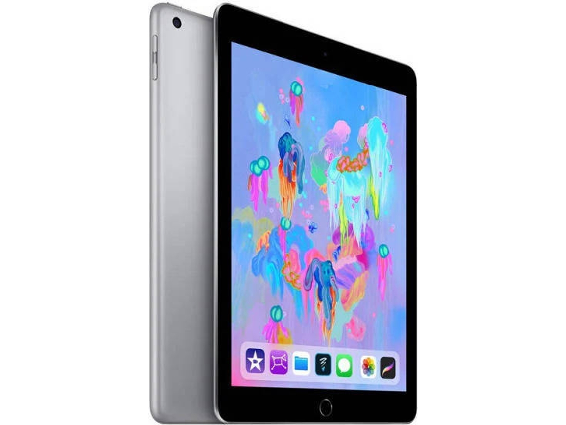 iPad 6ª Geração APPLE (Recondicionado Flippers Como Novo - 9,7'' - 32 GB - Wi-Fi - Cinzento Sideral)