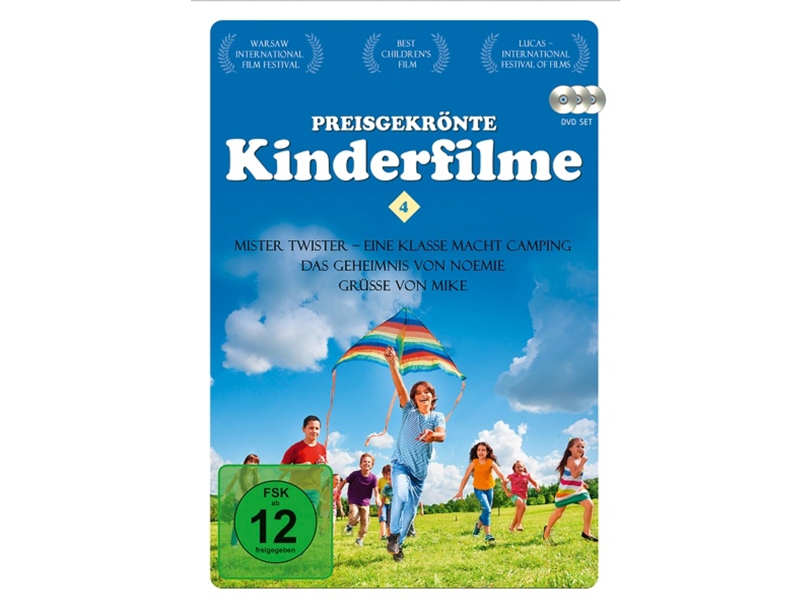 DVD Preisgekrönte Kinderfilme 4 Alemão, Inglês, Francês