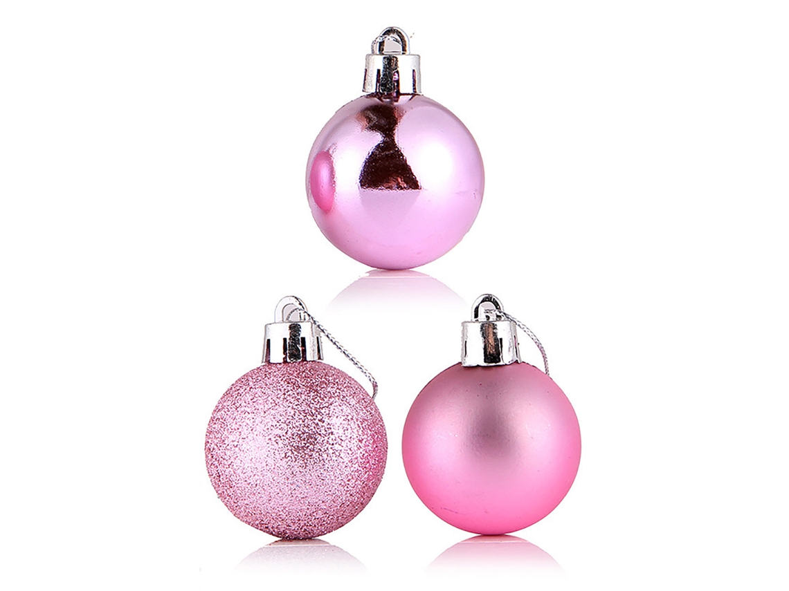 Bola De Natal (4cm Azul Real) Eoocoo
