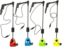 Kit De Acessórios Para Pesca Com 4 Peças, Incluindo Indicadores De Alarme De Pesca Com Zíper Ilumina Gokoco