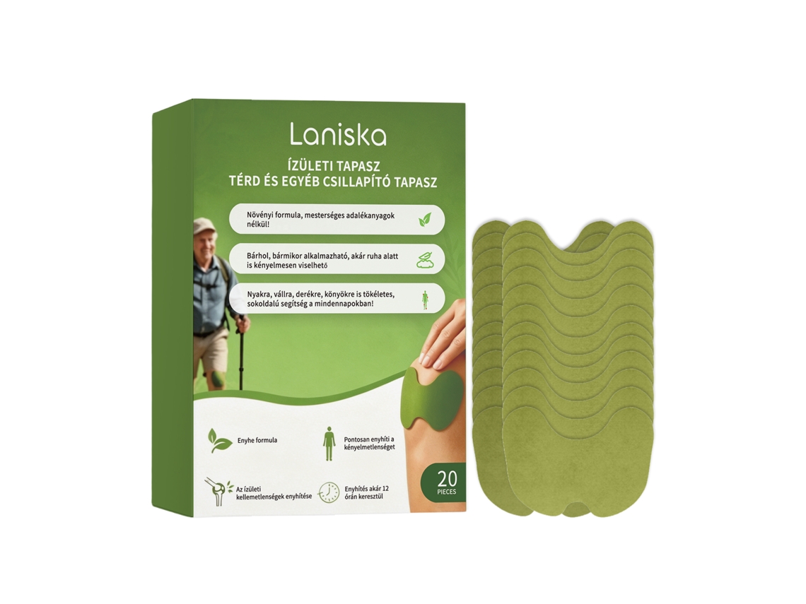 Parche Articular Laniska Cuidado Diário Suave