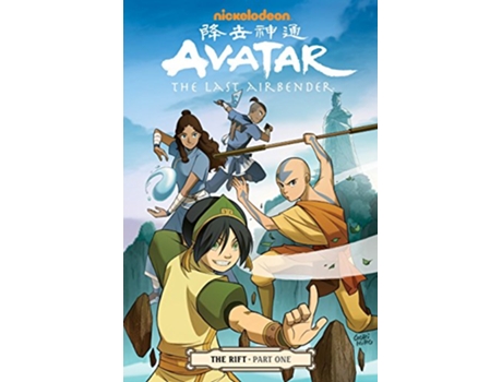 Livro Avatar The Last Airbender The Rift Part 1 de Gene Luen Yang (Inglês)