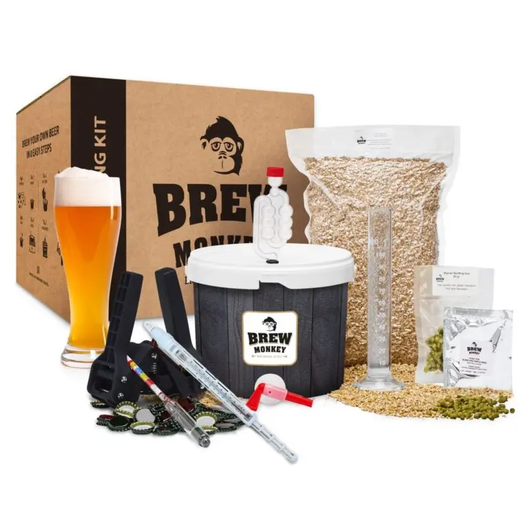 Kit Para Fabrico De Cerveja Completamente Cerveja De Trigo 5 Litros Brew Monkey®