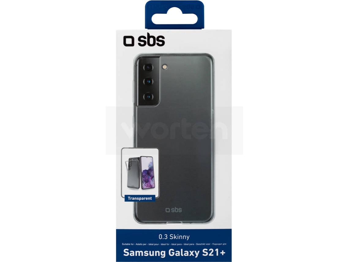 Capa Samsung Galaxy S21+ SBS Skinny Transparente