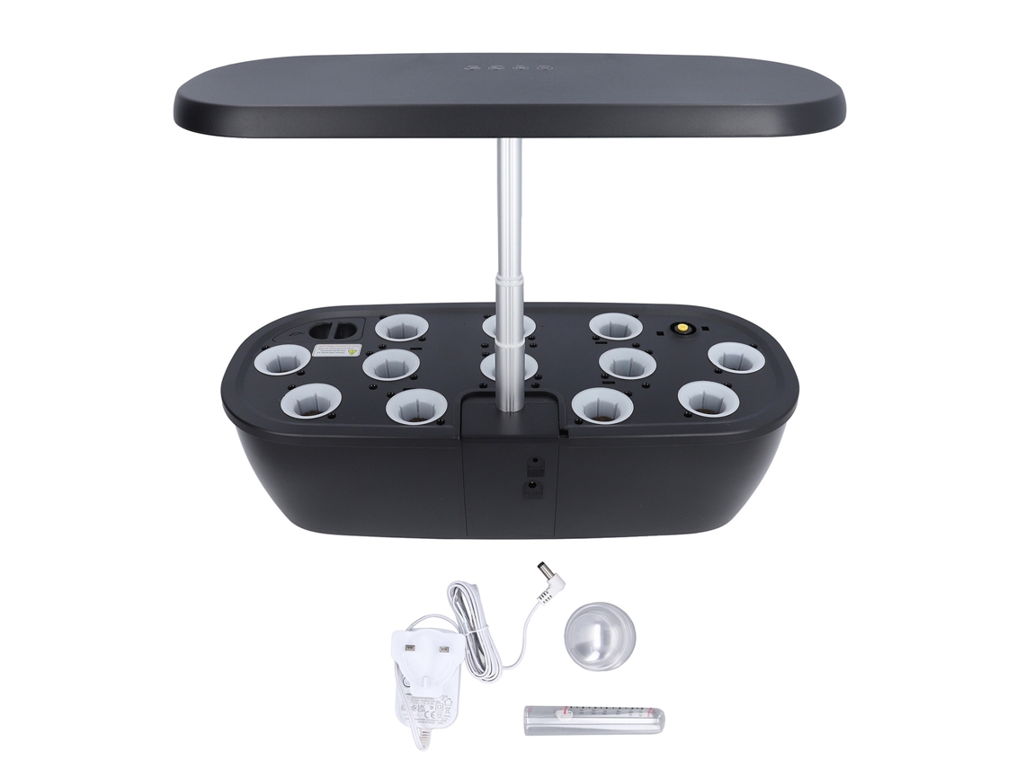Sistema Hidropônico Com Luz Led Para Jardinagem Interior