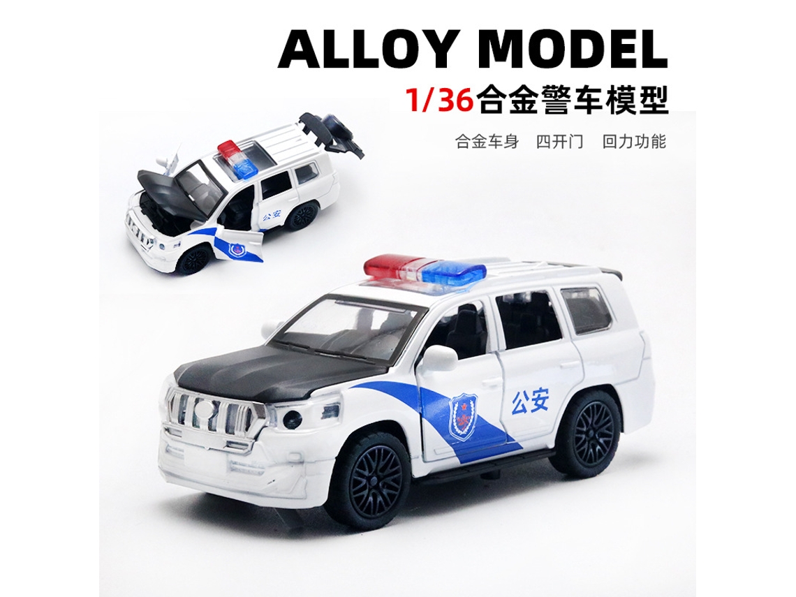 Miniatura de Carro em Escala 1/36, Feita em Metal Fundido, Presente para Crianças. MDUG