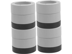 Cabilock Conjunto De 4-elevadores Antiderrapantes E Amortecedores Para Máquina Lavar Roupa 6cm Altura Elevadores