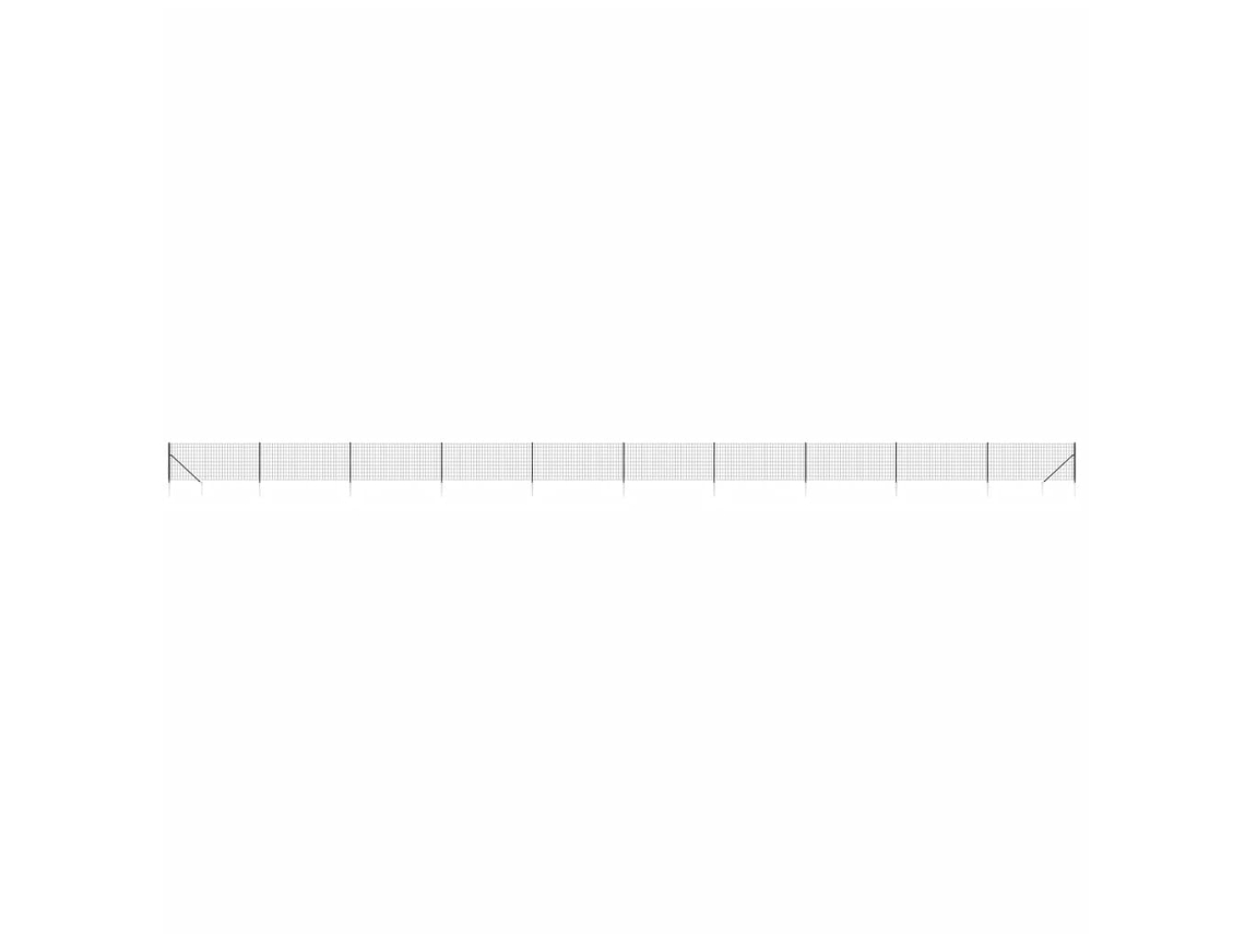 Wire Mesh Fence, Wire Mesh Fences Vidaxl Antracite Aço (1.1 X 25 M)