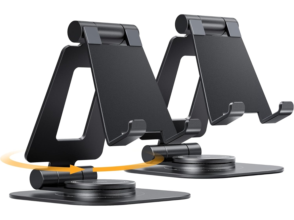 Suporte ajustável AQUAFORGE para celular, com múltiplos ângulos, compatível com iPhone 16, 15, 14, 13 Pro Max, 12, 11, Xs, X, 8, 7
