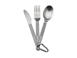 Conjunto de Talheres ESBIT de titânio incluindo saco (3 Und)