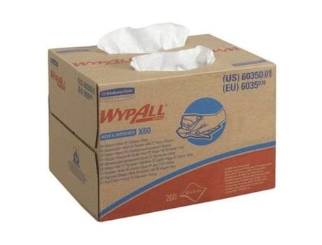 Lenços de Papel Wypall Branco 6 Unidades