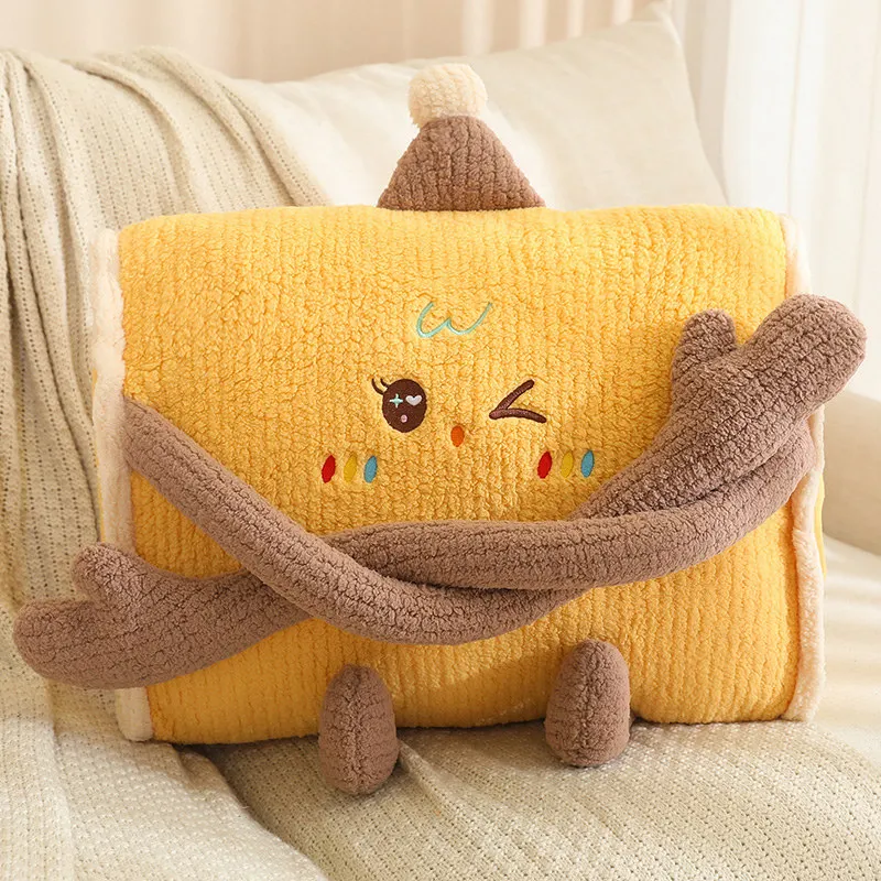 Almofada de Apoio para Braço Longo Adulto, Encosto de Sofá e Cadeira de Escritório MDUG (amarelo, 48 Cm)