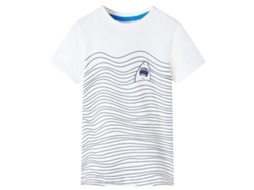 T-shirt Infantil Cor Cru 128