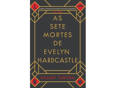 Livro As Sete Mortes de Evelyn Hardcastle de Stuart Turton