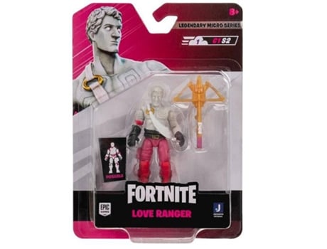 Figura Fortnite Love Ranger 7 cm articulável Micro Series Legendary