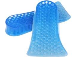 Palmilhas Aumentadoras De Altura, Palmilhas Invisíveis De Silicone Para Aumento Altura, Azuis