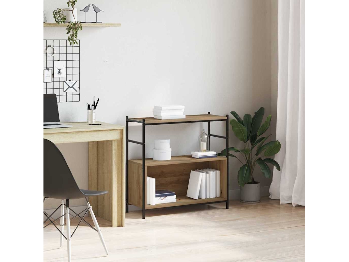 Vidaxl Estante 80 X 30 X 78,5 Cm Derivados De Madeira