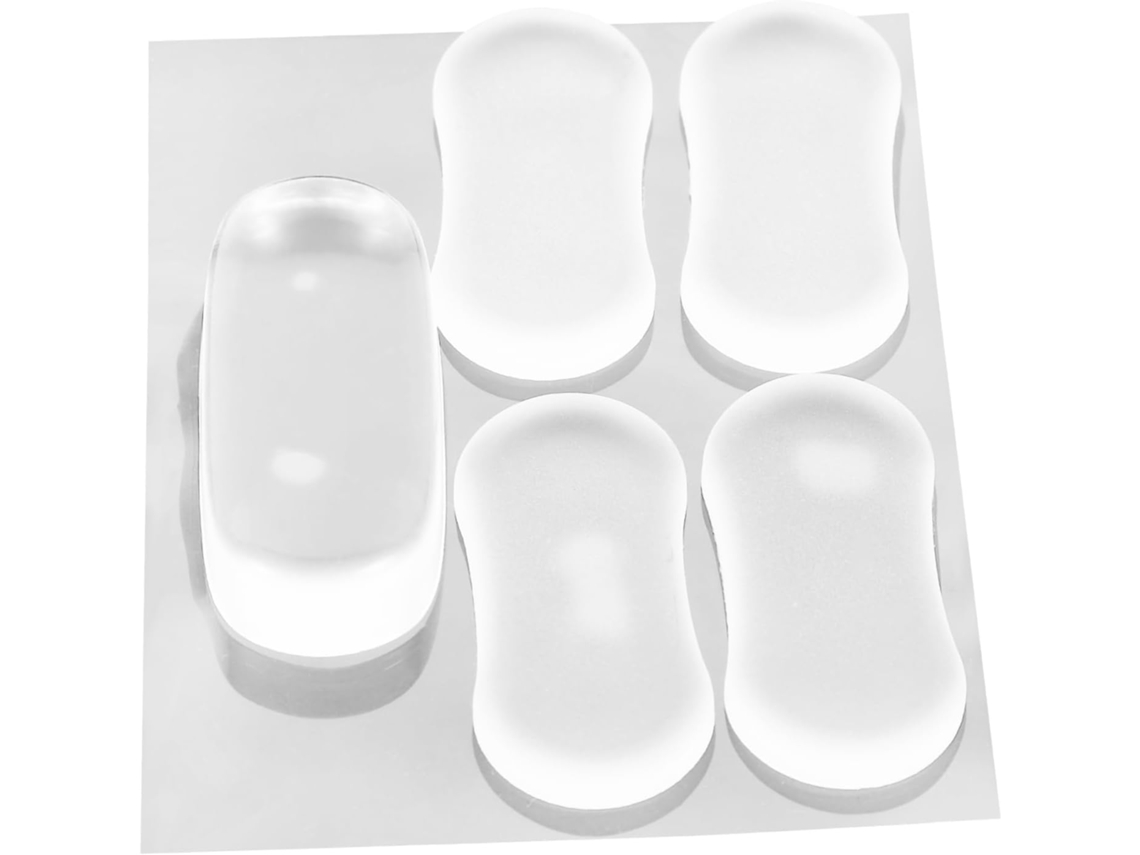 Conjunto De 5 Amortecedores Transparentes Para Assento Sanitário, Silenciosos E Ideais Para Vasos Sa Gokoco