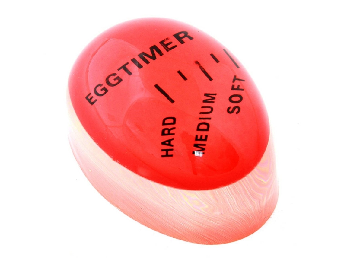 Temporizador De Cozinha, Silicone, Vermelho