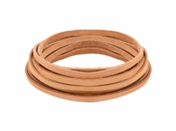 Conjunto 1 Material De Artesanato Vidaxl Castanho Couro (1000 X 0,6 Cm)