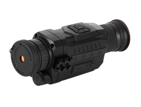 Telescópio monocular digital Chennnls 5x35 com visão noturna, infravermelho, preto, para áreas externas