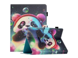 Capa de couro para tablet de 8 polegadas da Webake com design de costura colorida