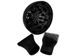 Conjunto De 13 X 13 X 9 Cm Com Acessórios Para Secador De Cabelo, Ferramenta Multifuncional Para Estilização De Cabelo, Ideal Para Viagens. Dimen