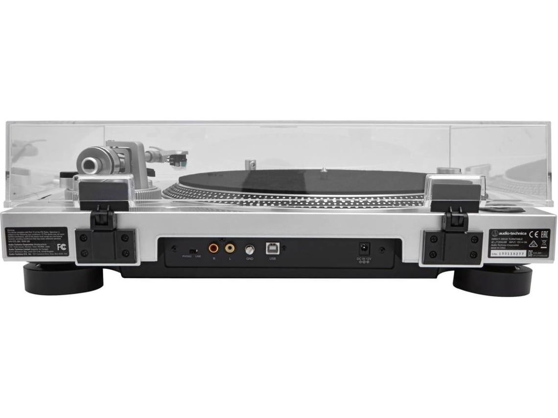 Gira-Discos AUDIO TECHNICA AT-LP120XUSBSV (Manual - Direta - Velocidade: 33 1/3 - 45 - 78)