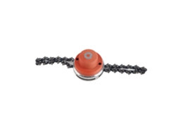 Pieza De Repuesto De Cabezal De Cortadora Multifuncional Con Cadena Accesorios De Cortacésped Herramientas De Jardín Naranja