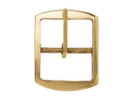 Dourado Suave Fivela de Colar de Vaca Rectangular Dourado 5 Cmhispano Hipica