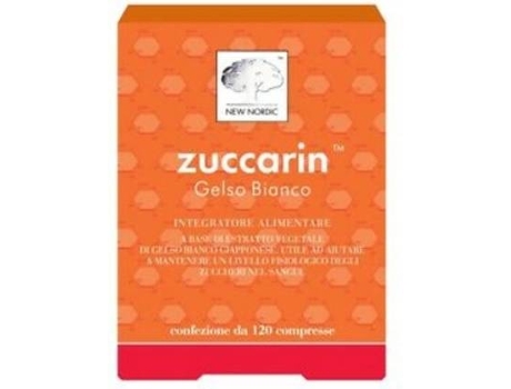 Suplemento Alimentar NEW NORDIC Zuccarin (120 comprimidos)