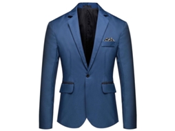 2026 chaqueta Casual para Hombre Mystdiy Con Un Botón Y Solapa Acolchada Estilo Juvenil Y Popular
