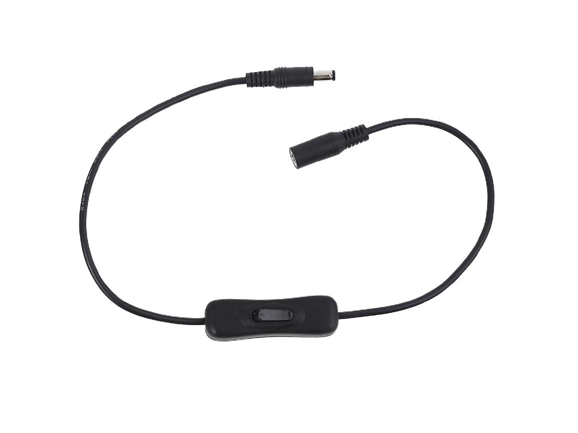 5.5mm X 2.5mm 20 No Homem À Fêmea Com Fora Do Conector De Jack Do Interruptor