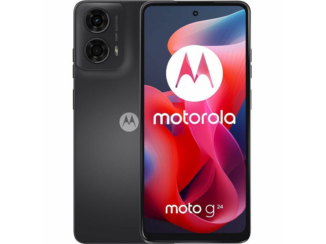 Smartphone MOTOROLA Moto G24 (Cinzento - 8 GB RAM - Tomada EU - 128 GB - 6,56")
