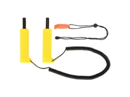 Kit Picaretas de Gelo Retráteis com Apito Amarelo