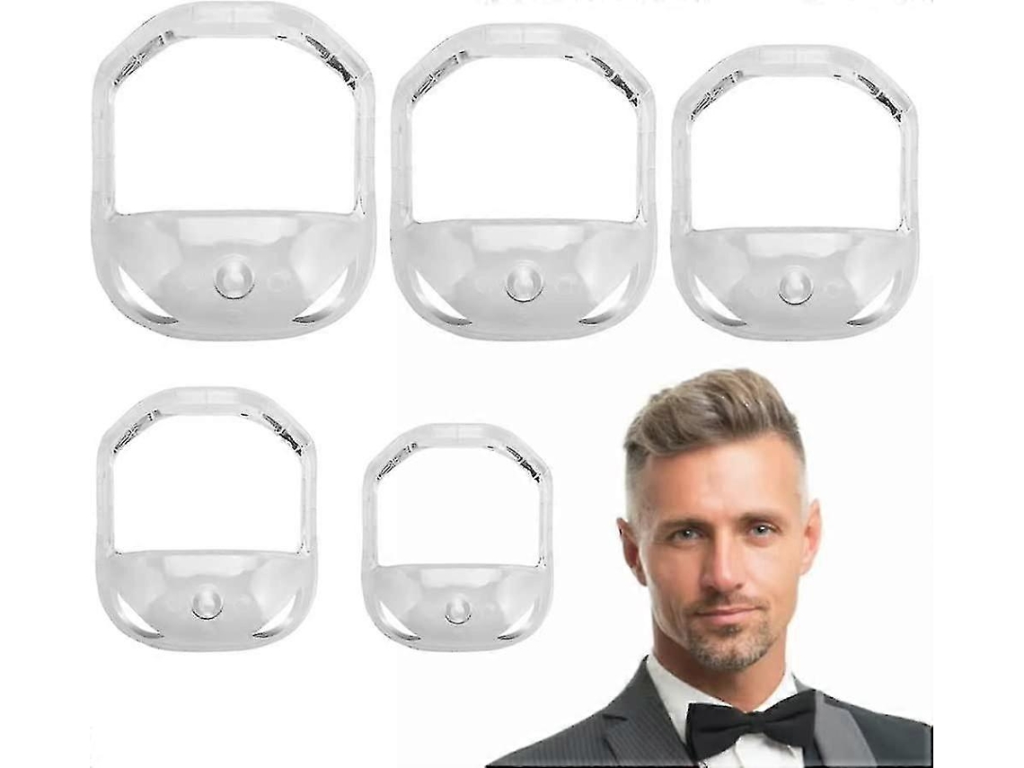 5 Moldes De Modelagem De Barba Em Abs, Ferramenta De Cuidado