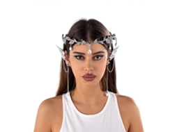 Conjunto De Faixa De Cabelo Multifuncional E Clipe De Orelha Com Strass Cintilantes Peça De Cabelo De Moda Adequada Para Um Visual Moderno Nostalgia88