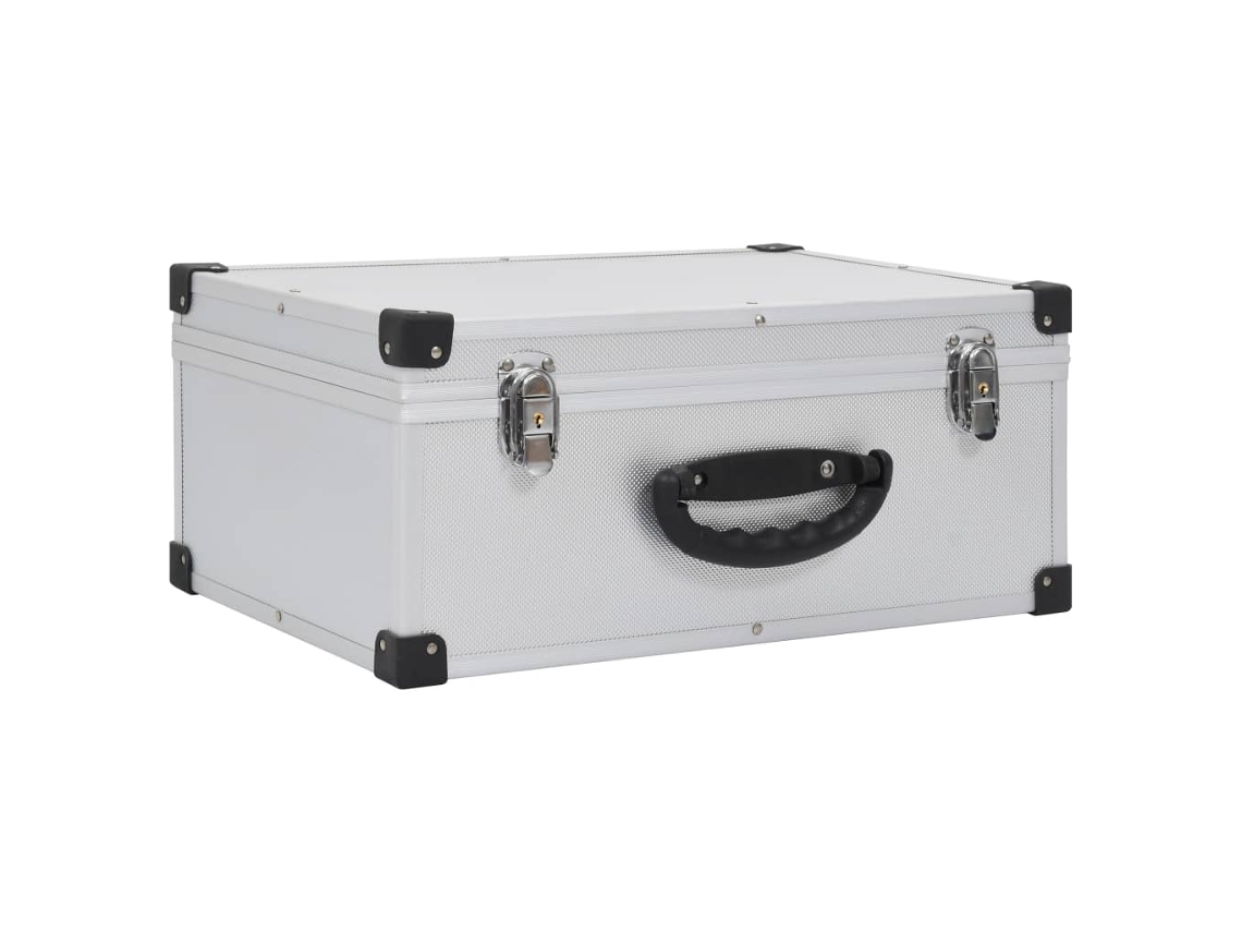 Cd Case, Cd Cases Vidaxl Prateado Madeira (n/a)