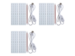 Kit com 6 placas de retroiluminação LED para Litofania Bambu Lab