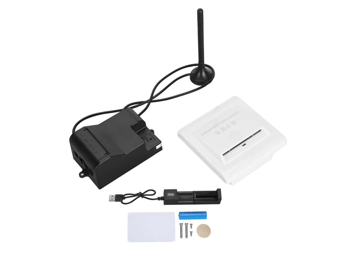 Cartão Sensor Sem Fio Interruptor Portão Hotel 85-277v