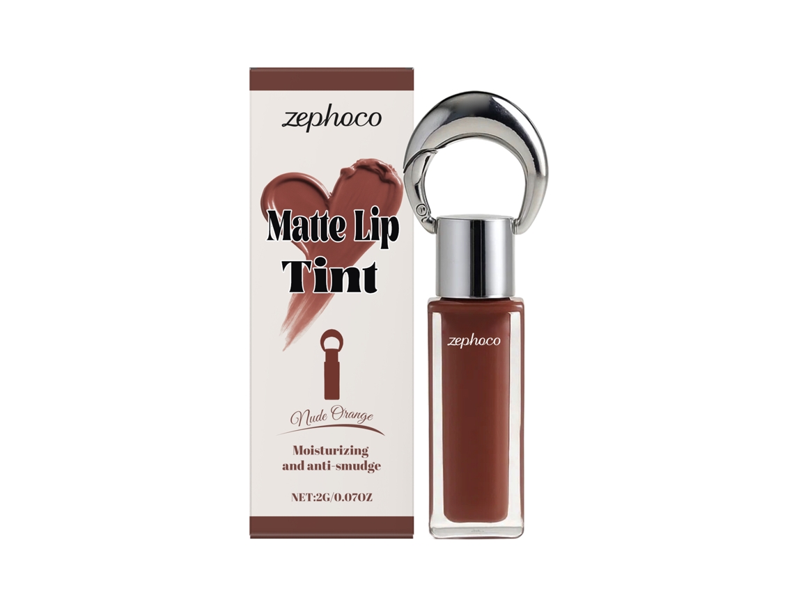 Brilho Labial Matte Nude Laranja