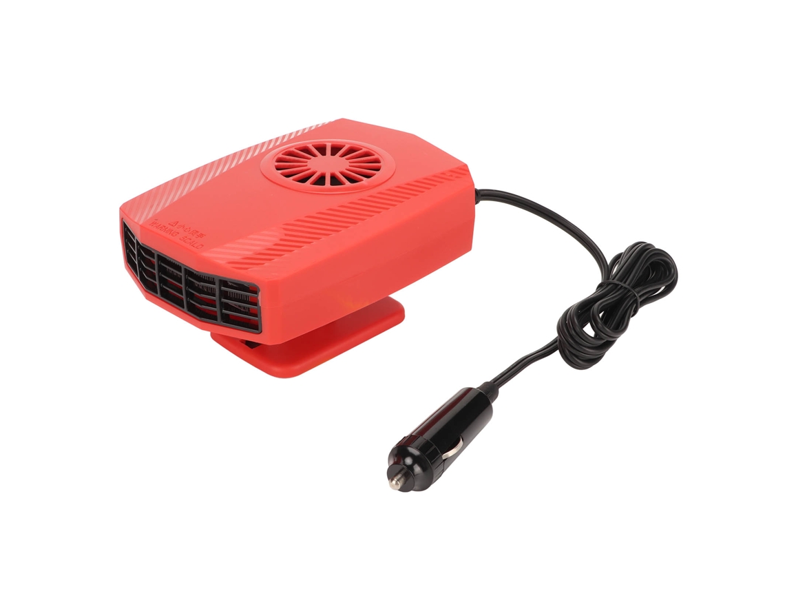 Aquecedor E Ventilador Portátil 12v 150w Para Carro