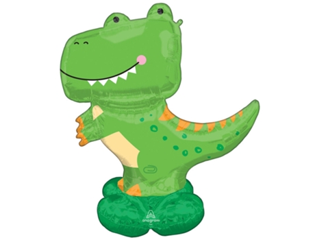 Balão LIRAGRAM ESPAÑA Alumínio Gigante Airloonz Dinosaur T-Rex