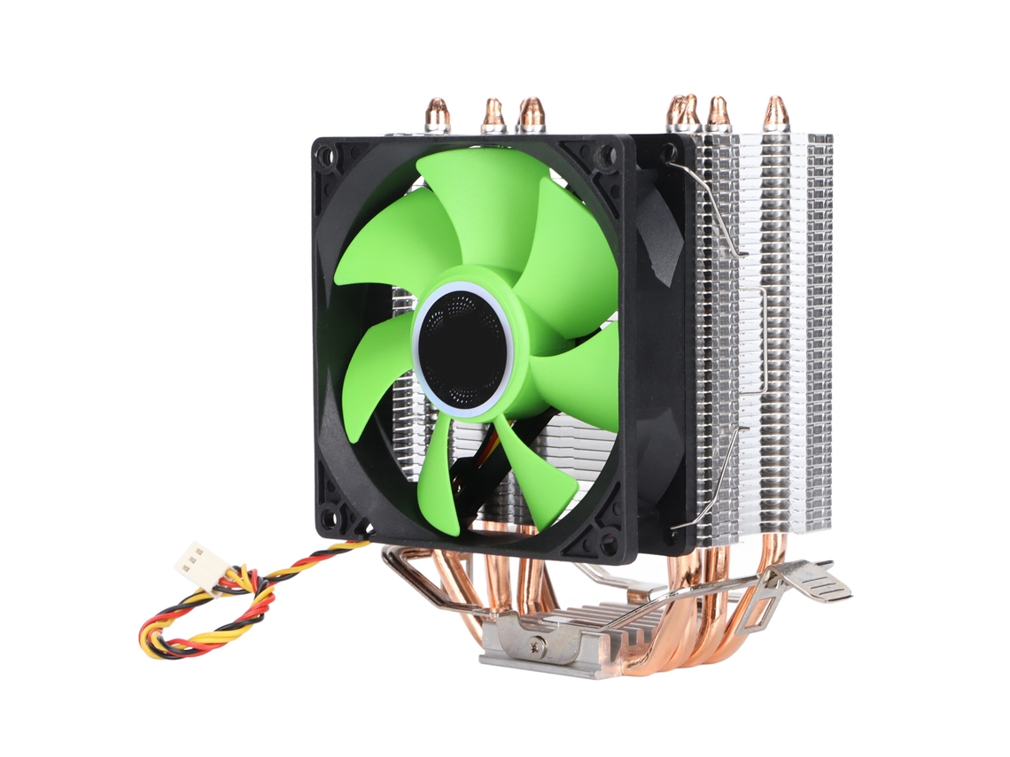 Cpu Fan 4 Caloríparas 90mm 3 Pinos Cooler De Ar Silencioso Ventiladores De Resfriamento De Cpu