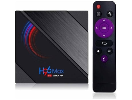 Box Smart TV YDCY H96MAX 714-W4 (Android - 4K Ultra HD - 4 GB RAM - Wi-Fi)