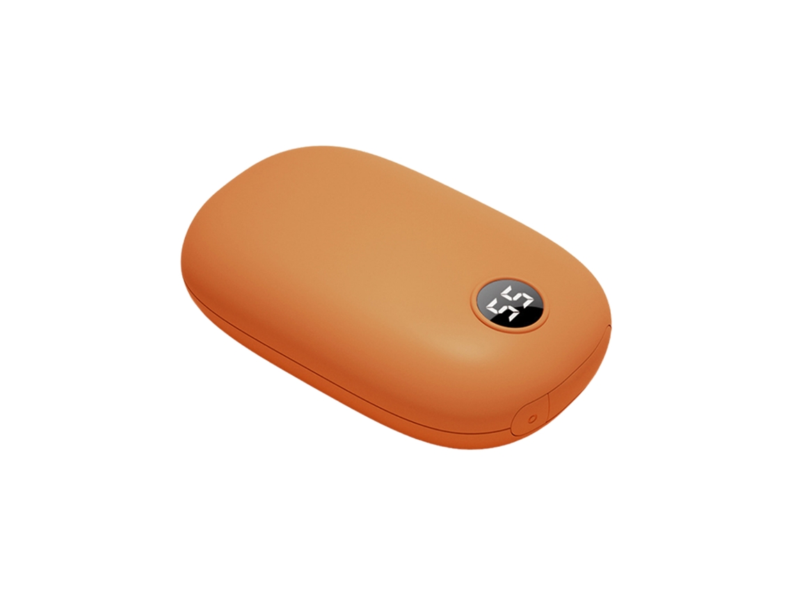 Aquecedor de Mãos LAXISCREED 10000mah Laranja Quente