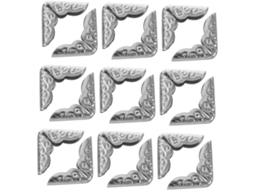 Lifkome 40 Moedas Protegidas Em Metal Argenté 14mm Para Álbuns De Fotos - Scrapbooking E Dossiers Lote De 40
